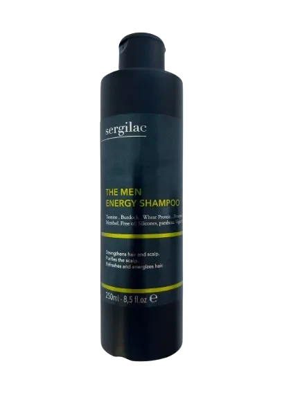Шампунь для чоловіків тонізувальний The Men Energy Shampoo Sergilac 250 мл