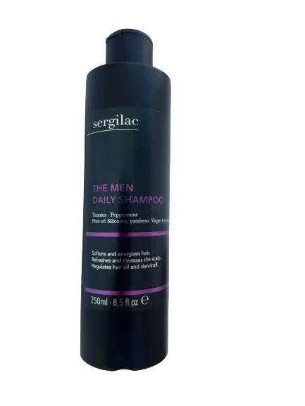 Шампунь для чоловіків для щоденного використання The Men Daily Shampoo Sergilac 250 мл, фото 1