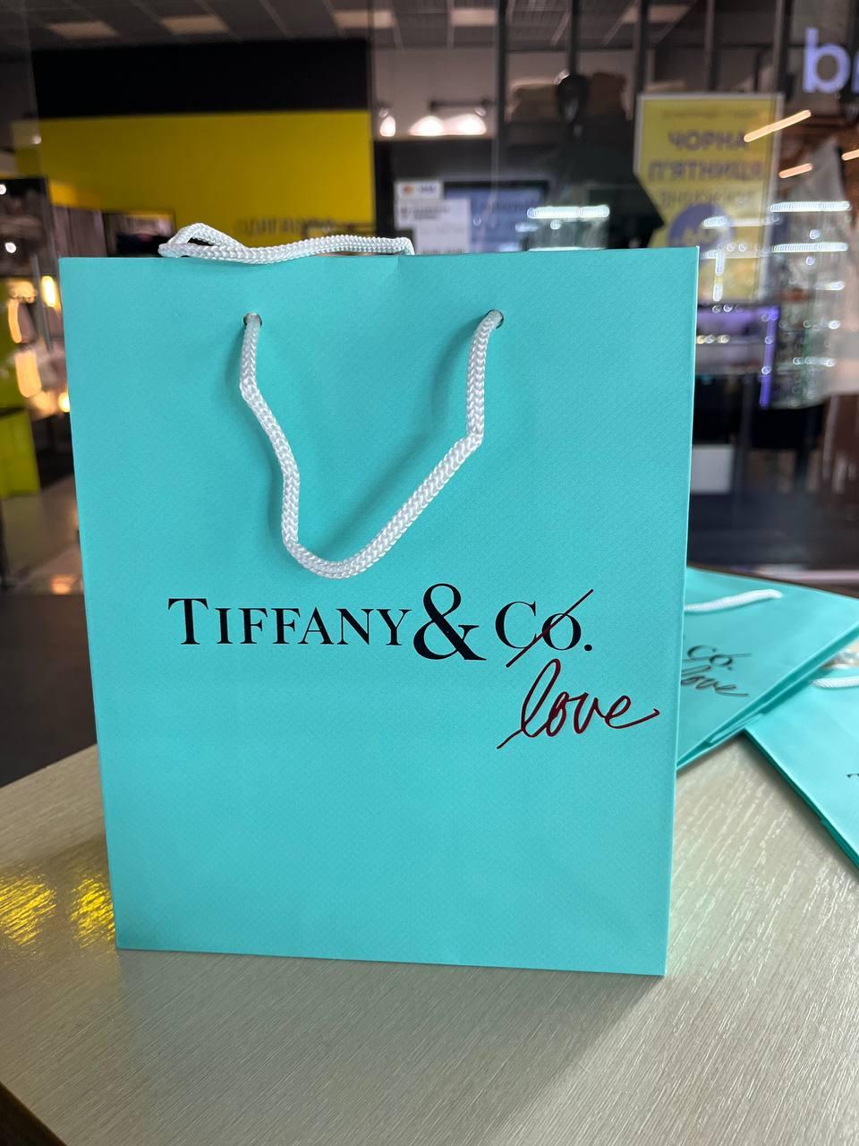 Тіффані подарунковий пакет / Tiffany&Co блакитний пакет для подарунків
