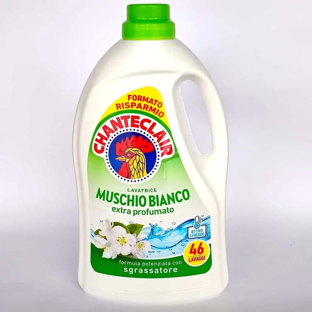 Гель для прання ChanteClair Muschio Bianco 2,07л 46 циклів Італія