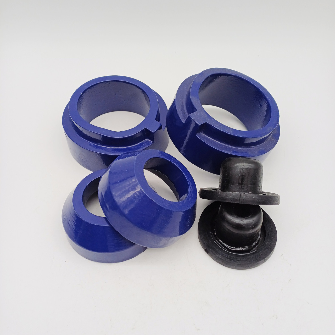 Проставки збільшення кліренсу Kia Rio 2011-2017 комплект 20/30 мм з антикор.кр., фото 1