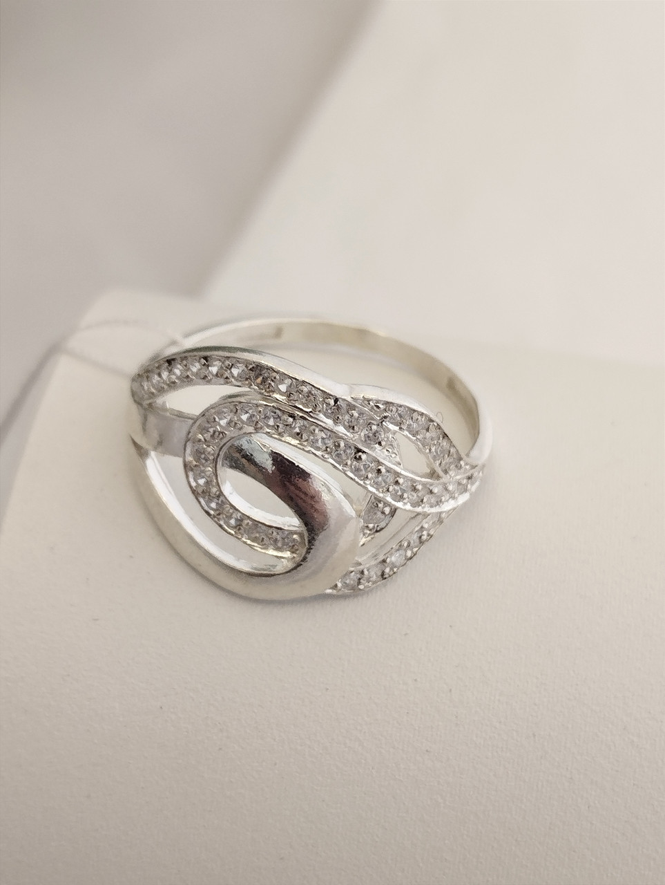 Срібне кільце 925пробы.