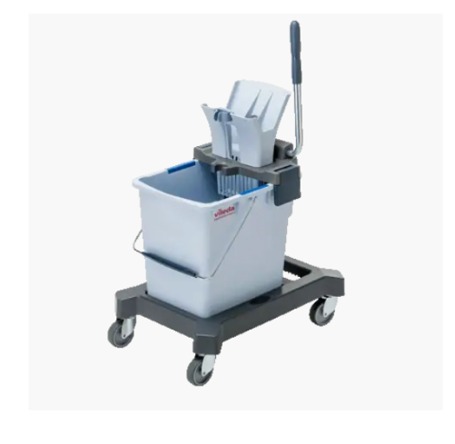 Набір для професійного прибирання, швабра відро на платформі з віджимом УльтраСпід Про інвентар для HoReCa, фото 1