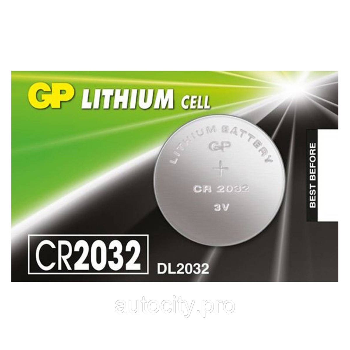 Елемент живлення CR2032 (батарейка, 1 шт.) GP, фото 1
