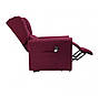 Підйомне крісло з двома моторами (червоне) OSD-BERGERE FM07-1LD-R, фото 3
