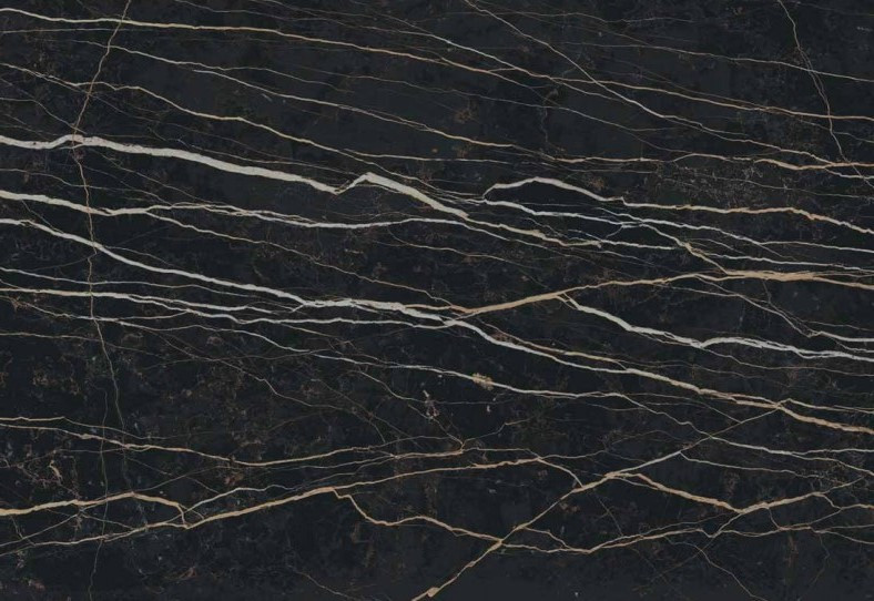 УЦІНКА REX Плитка 120*240 cm; серія: STONES 2.0,SAHA NOIR GLOSSY 6mm
