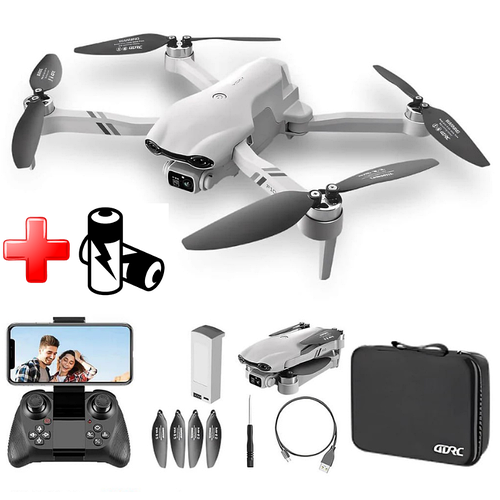 Квадрокоптер с камерой 4DRC F10 - дрон с 5G 4К HD FPV 30 мин. полета ...