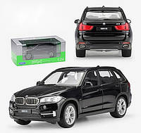 Масштабна модель автомобіля BMW X5 F15 1:24. Металева машинка.