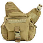 Сумка-кобура EDC тактичний несесер колір Хакі PUSH PACK Milcraft PK 136 TAN