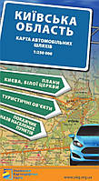 Карта Київської області
