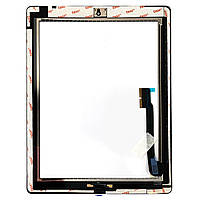 Сенсор (тачскрин) Apple iPad 3, iPad 4 iPad 4 чорний OCA Pro з кнопкою Home