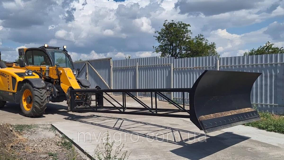 Відвал для зерна з подовжувачем до MANITOU, JCB, Bobсat, Claas, Merlo, Dieci, Faresin, фото 1