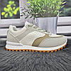 Кросівки жіночі Gipanis білі з сірим еко-шкіра з перфорацією 4767, фото 6