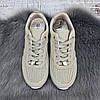 Кросівки жіночі Gipanis світло-сірі еко-шкіра з перфорацією 4767, фото 8