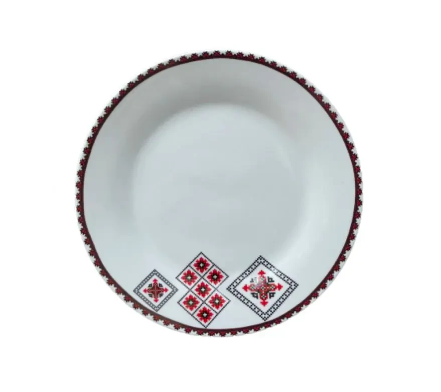 Тарілка обідня Вишиванка 9 S&T 30002-004 (22.9см), фото 1