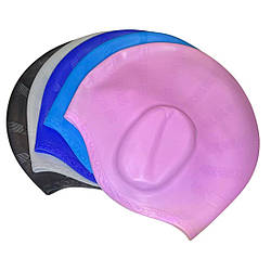 20-4 Шапка для плавання в басейні мікс кольорів