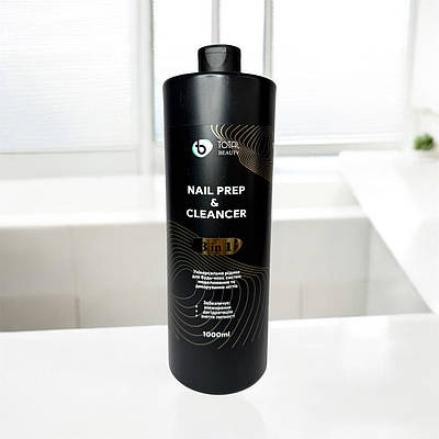 Манікюрна рідина підготовка для нігтів Total Beauty (3в1) Nail Prep 1000 ml флакон спрей аромат дині