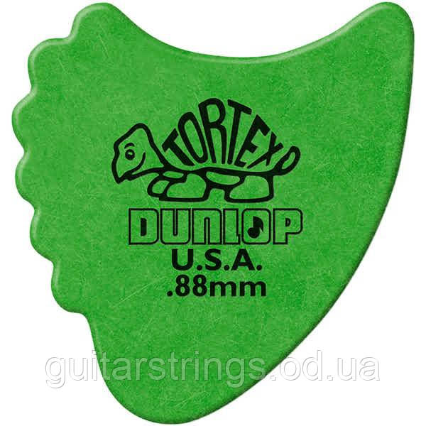 Медіатор Dunlop 414R.88 Tortex Fin Pick 0.88 mm, фото 1