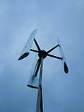 Вертикальний вітрогенератор 1,2 квт, фото 2