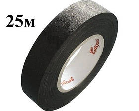 Ізострічка Coroplast тканинна термостійка лавсан 25 м*19 мм Німеччина