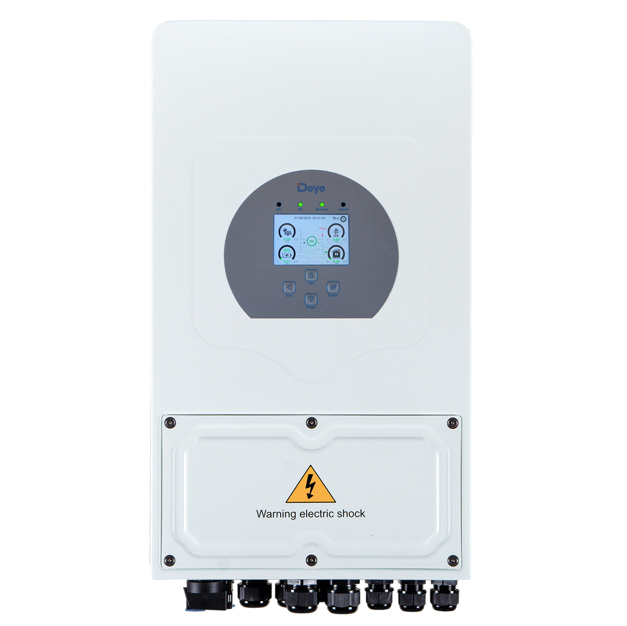 Гібридний інвертор Deye SUN-6K-SG05LP1-EU, 48 В, 6000 Вт, 1 фаза + Wi-Fi (безперебійник, UPS, ДБЖ)