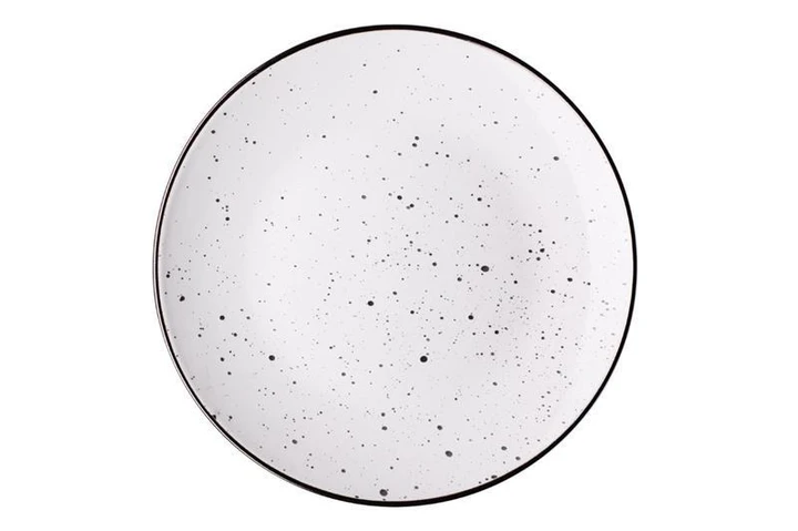 Тарілка Ardesto Bagheria 26cm Bright White обідня