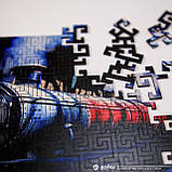 Дерев'яний пазл-лабіринт Гаррі Поттер Гоґвортс Експрес L, фото 9