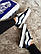 Сині універсальні кеди Vans Knu-Skool Navy White, фото 6