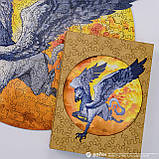 Фігурний дерев'яний пазл Гаррі Поттер Гіпогриф L, фото 6