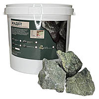 Камінь для лазні Жадеїт (великий, середній) колотий 10 кг