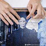 Фігурний дерев'яний пазл Гаррі Поттер Волдеморт XL, фото 6