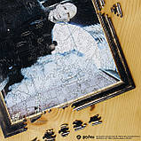 Фігурний дерев'яний пазл Гаррі Поттер Волдеморт XL, фото 10