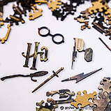 Фігурний дерев'яний пазл Гаррі Поттер Гербологія XL, фото 6