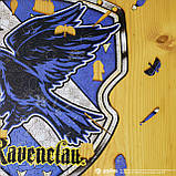 Фігурний дерев'яний пазл Гаррі Поттер Герб Рейвенклов XL, фото 9