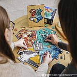 Фігурний дерев'яний пазл Гаррі Поттер Гоґвортс (Colorful) L, фото 3