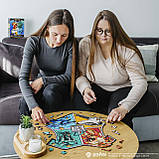 Фігурний дерев'яний пазл Гаррі Поттер Гоґвортс (Colorful) L, фото 4