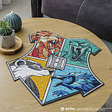 Фігурний дерев'яний пазл Гаррі Поттер Гоґвортс (Colorful) L, фото 8