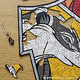 Фігурний дерев'яний пазл Гаррі Поттер Гоґвортс (Colorful) L, фото 9