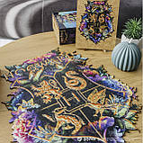 Фігурний дерев'яний пазл Гаррі Поттер Гоґвортс (Neonly) L, фото 3