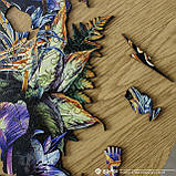 Фігурний дерев'яний пазл Гаррі Поттер Гоґвортс (Neonly) L, фото 6