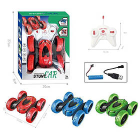 Машинка р/к трюкова на аккум, резинові колеса