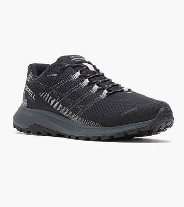 Кросівки трекінгові чоловічі Merrell Fly Strike Gore-Tex Black/Noir, фото 4
