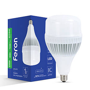 Світлодіодна лампа Feron LB-653 80Вт Е27-E40 6500K, фото 1