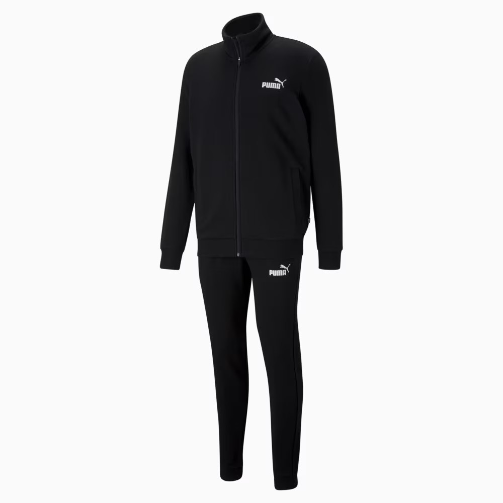 Костюм спортивний чоловічий Puma Clean Men's Tracksuit 585840 01 (чорний, бавовна, весна-літо, бренд пума)
