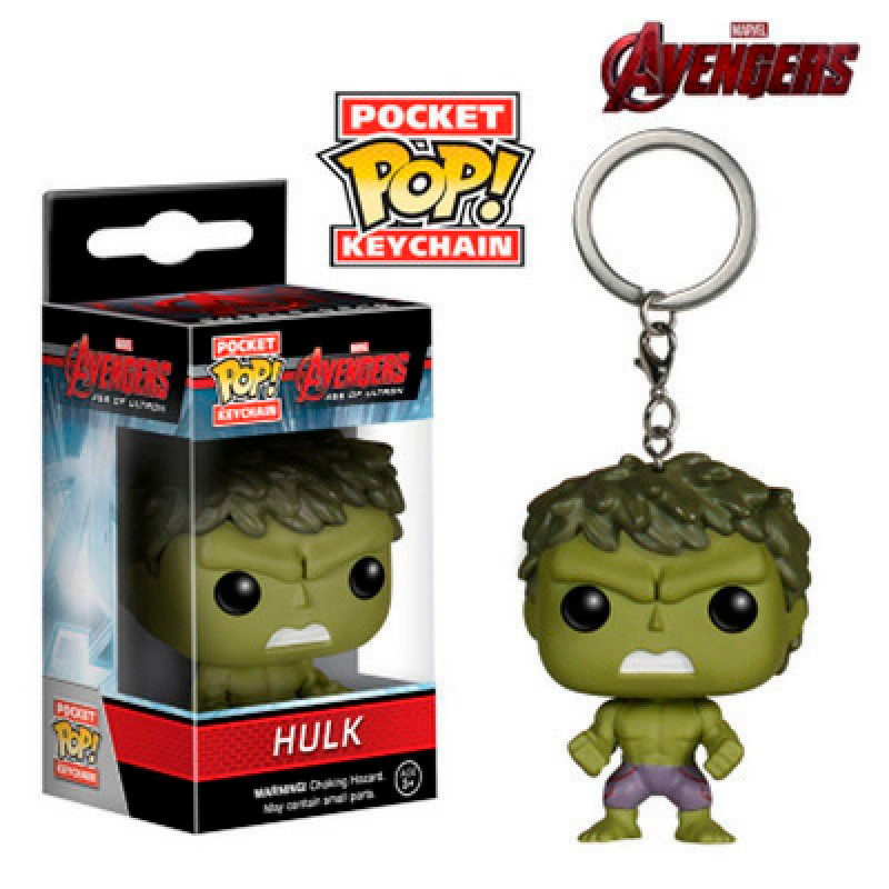 Іграшка Брелок Халк Funko Pop Фанко Поп із Месники для дітей (l_13788)