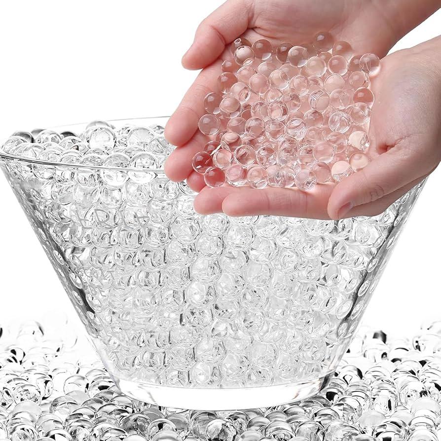 Гідрогелеві Кульки зростаючі у воді Orbeez 6-8 мм Орбіз Прозорі 8 000 шт (00068)