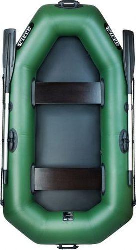 Надувна ПВХ човен Ладья ЛТ-220 Д 1.5 місцева з двома сидіннями легка 8.9 кг для риболовлі та відпочинку удвох, фото 1