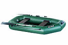 Надувна ПВХ човен Ладья ЛТ-220 Д 1.5 місцева з двома сидіннями легка 8.9 кг для риболовлі та відпочинку удвох, фото 2