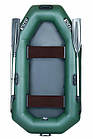 Надувна ПВХ човен Ладья ЛТ-220 Д 1.5 місцева з двома сидіннями легка 8.9 кг для риболовлі та відпочинку удвох, фото 6