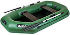 Надувна ПВХ човен Ладья ЛТ-220 Д 1.5 місцева з двома сидіннями легка 8.9 кг для риболовлі та відпочинку удвох, фото 7